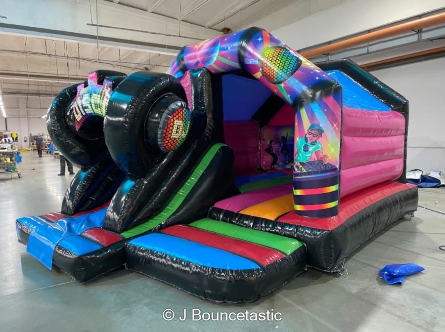 Bouncy castle with slide beverley