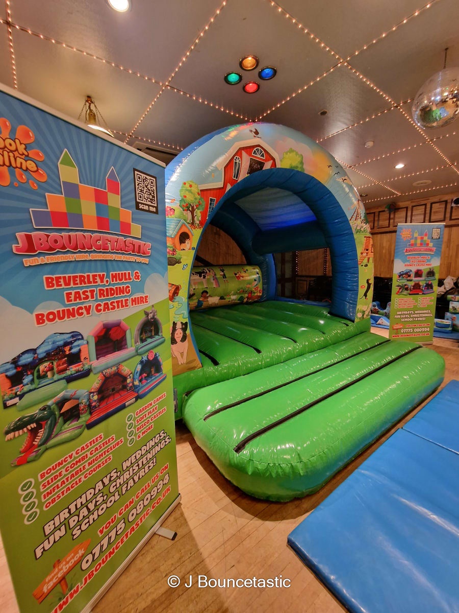 Farmyard Bouncy Castle Hire in Beverley J Bouncetastic