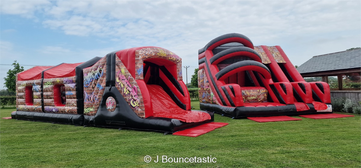 Obstacle Courses - Hire in Beverley | J Bouncetastic