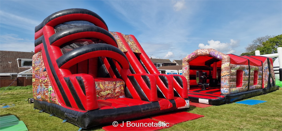 Obstacle Course, Cliff Jump & Slide Package - Hire in Beverley | J ...