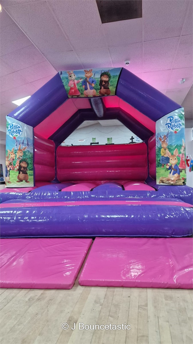 Peter Rabbit Bouncy Castle - Hire in Beverley | J Bouncetastic